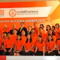 รูปงานพิธีมอบรางวัลและตราสัญลักษณ์ปี 3